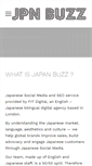 Mobile Screenshot of japanbuzz.info